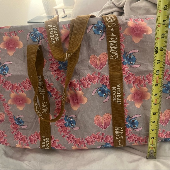 Buddah Mochi X Disney Parks Stitch & Paradise Tote Bag l Made in Hawaii